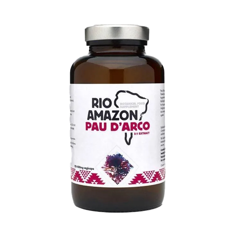 Rio Amazon Pau d'Arco (Lapacho) 5:1 Extract 500mg 120 vcaps